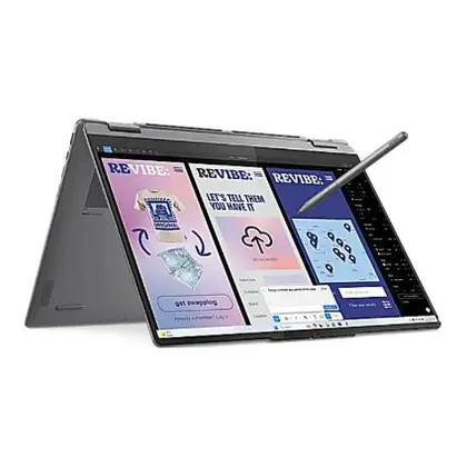لابتوب Lenovo Yoga 7i المتحول 2 في 1، شاشة لمس 16 بوصة، رام 16 جيجا